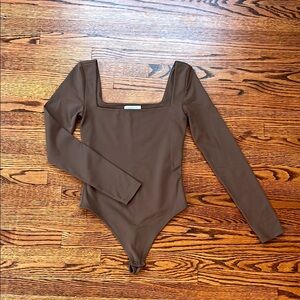 Babaton Square Neck Comtour Bodysuit